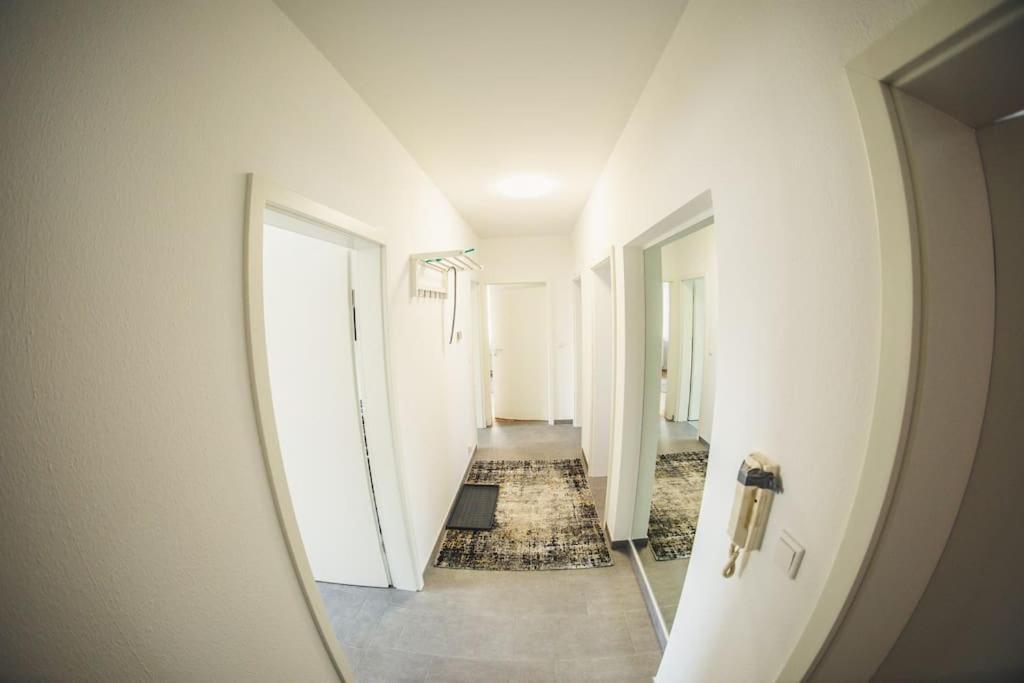 Wunderschoene Neue 3,5 Zimmerwohnung Naehe Kassel Bis 4 Erwachsene 3 Kinder Fuldatal Exterior foto